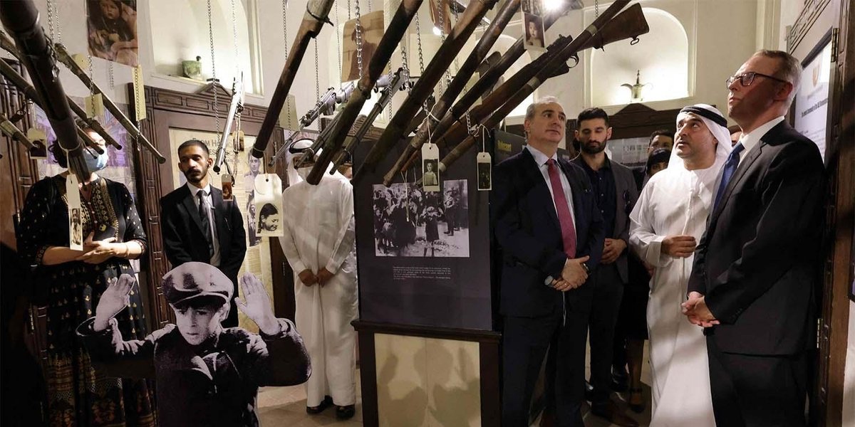 No momento, você está visualizando Exposição do Memorial do Holocausto é inaugurada em Dubai