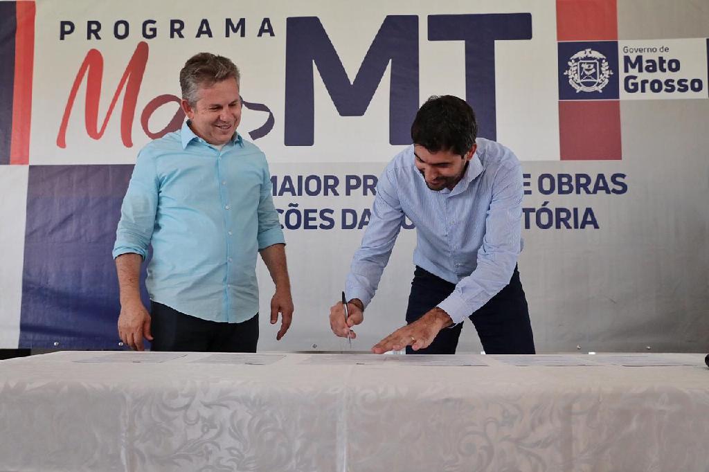 No momento, você está visualizando Governo de MT vai investir mais de R$ 41 milhões em obras em Campo Verde