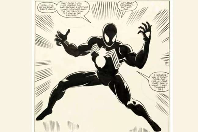No momento, você está visualizando Página de quadrinho do Homem-Aranha é vendida por valor milionário