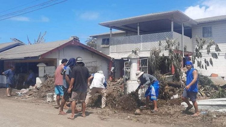 No momento, você está visualizando Primeiros voos de transporte com ajuda humanitária chegam a Tonga