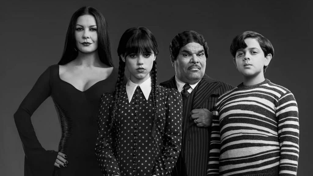 No momento, você está visualizando WANDINHA: Série da Netflix sobre a Família Adams ganha imagens