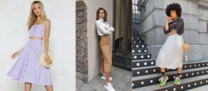 Leia mais sobre o artigo Looks com saia midi para um estilo fabuloso nesta primavera