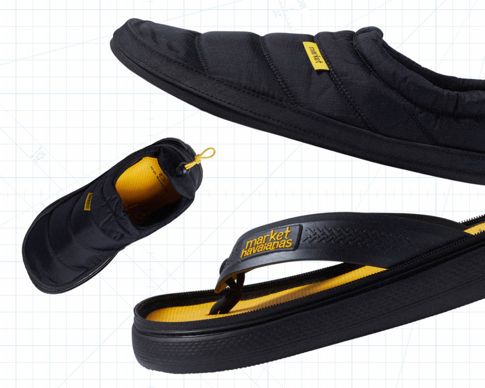 No momento, você está visualizando HAVAIANAS X MARKET: Collab apresenta chinelo que vira tênis