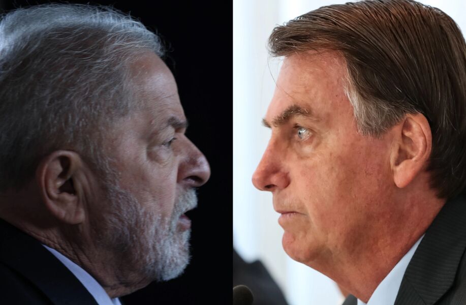 No momento, você está visualizando Lula e Bolsonaro vão ao 2º turno com pequena diferença
