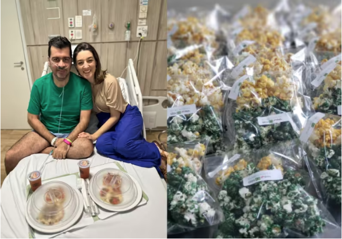 No momento, você está visualizando Hospitais servem lanches em verde e amarelo e anima pacientes