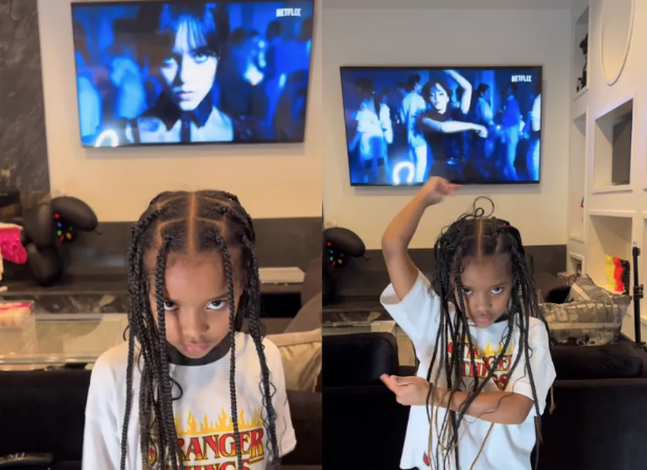 No momento, você está visualizando Menina de 8 anos viraliza fazendo dança de “Wandinha”