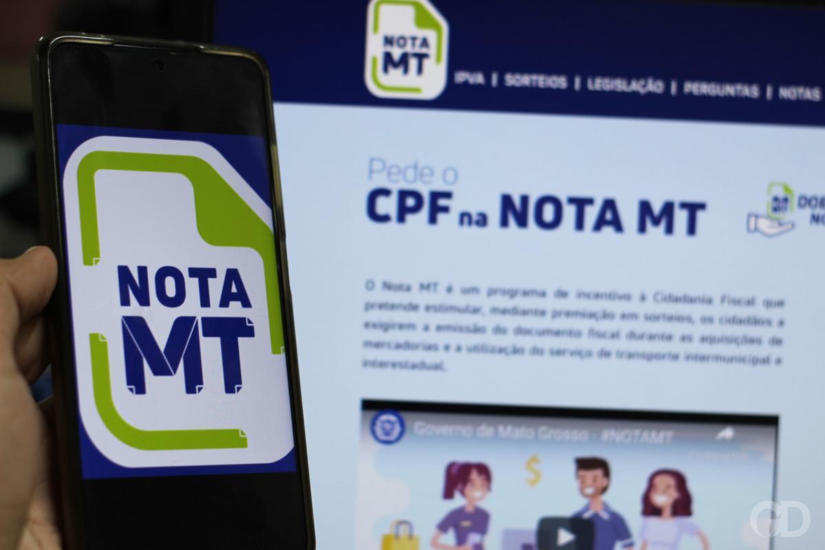 No momento, você está visualizando Programa Nota MT distribuirá R$ 900 mil em prêmios