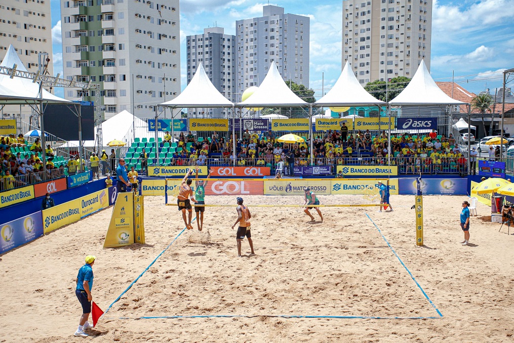 No momento, você está visualizando Circuito Brasileiro de Vôlei de Praia começa em Cuiabá