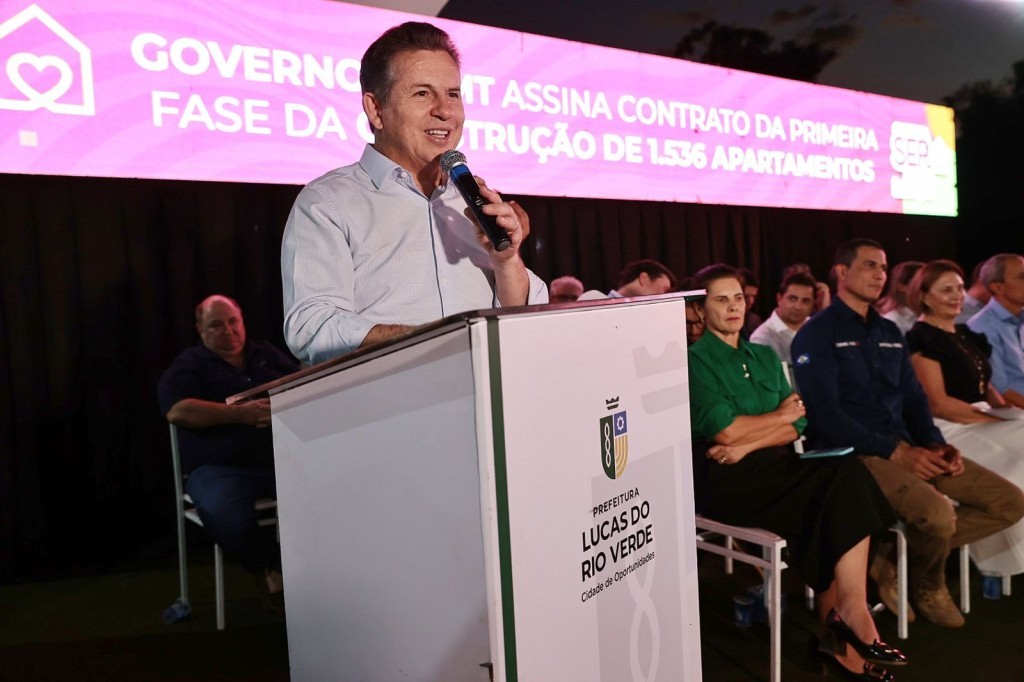 No momento, você está visualizando Governador autoriza moradias em Lucas do Rio Verde