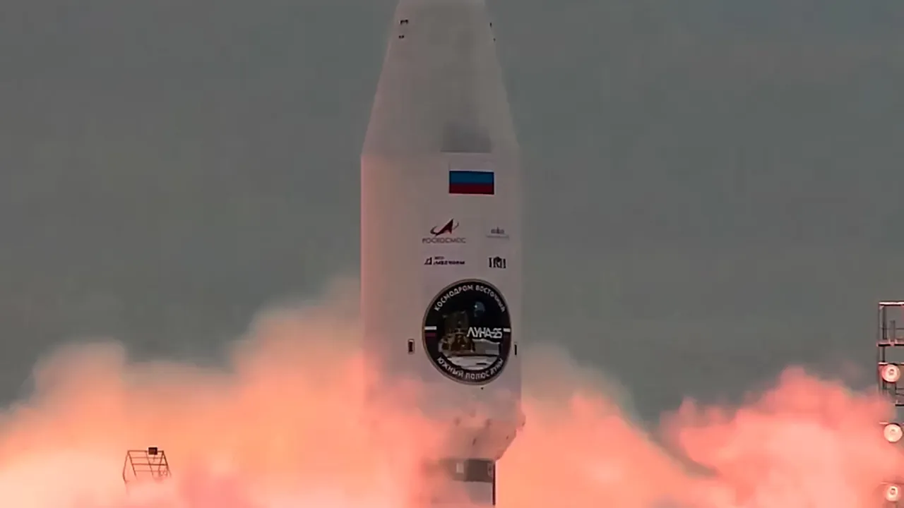 No momento, você está visualizando Rússia lança espaçonave em corrida para encontrar água na Lua