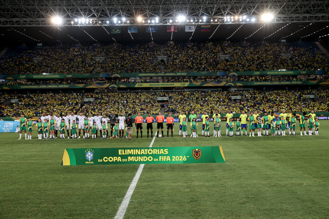 No momento, você está visualizando Brasil empata com Venezuela na Arena Pantanal em Cuiabá