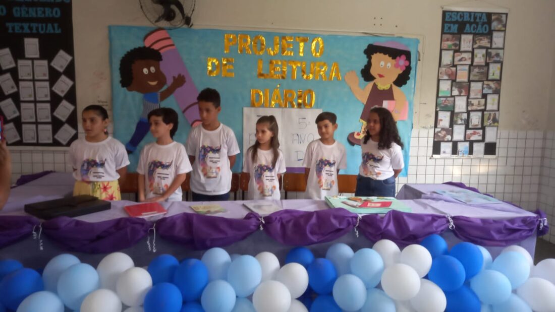 No momento, você está visualizando Escola Profª Sebastiana realiza projeto de leitura e escrita