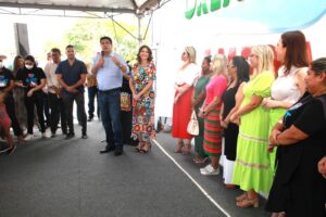 Leia mais sobre o artigo Bazar do Bem” entrega cheque à Associação de Pessoa com Deficiência em VG