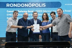 Leia mais sobre o artigo Rondonópolis assina convênio com Estado para reforma de cinco escolas