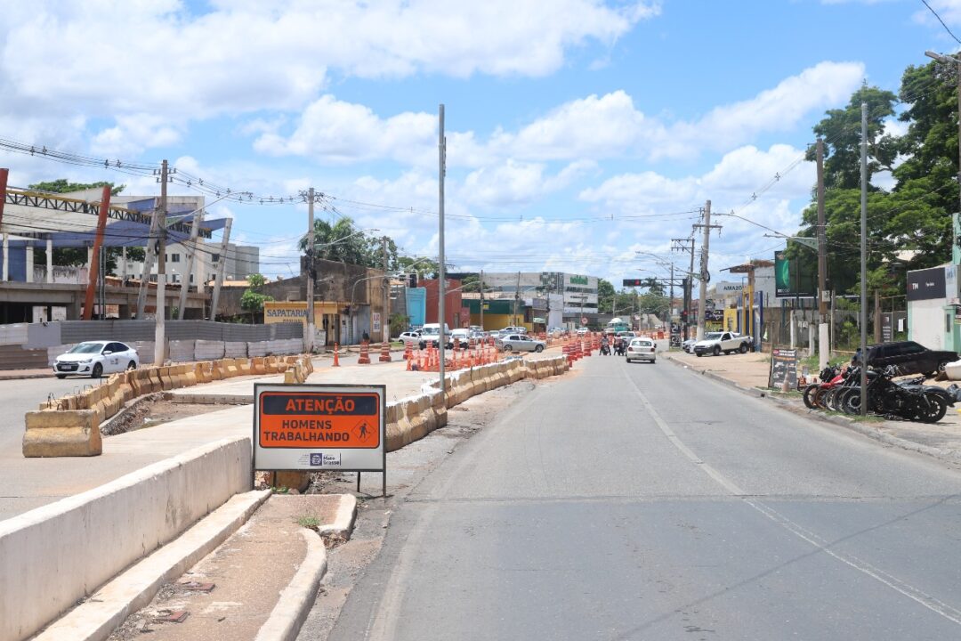 No momento, você está visualizando VÁRZEA GRANDE: Obras do BRT fecham parcialmente a Avenida da FEB
