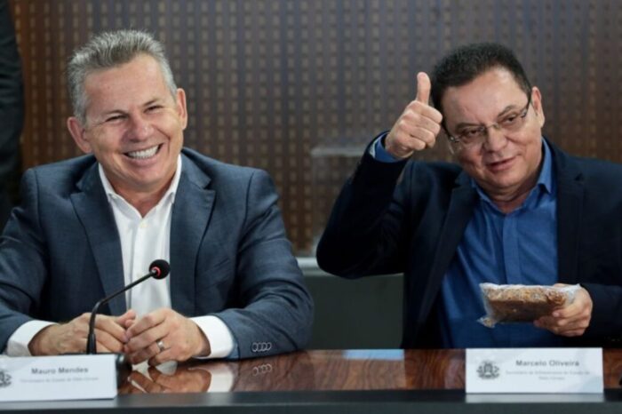No momento, você está visualizando Mauro Mendes oficializa Botelho como candidato a prefeito de Cuiabá
