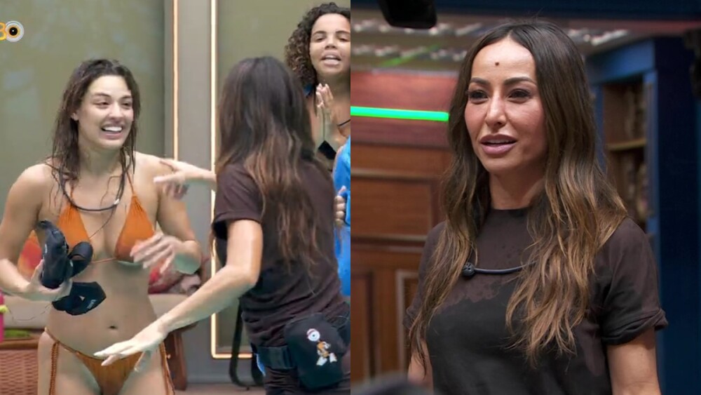 No momento, você está visualizando BBB24: Sabrina Sato é derrubada por Beatriz e causa alvoroço