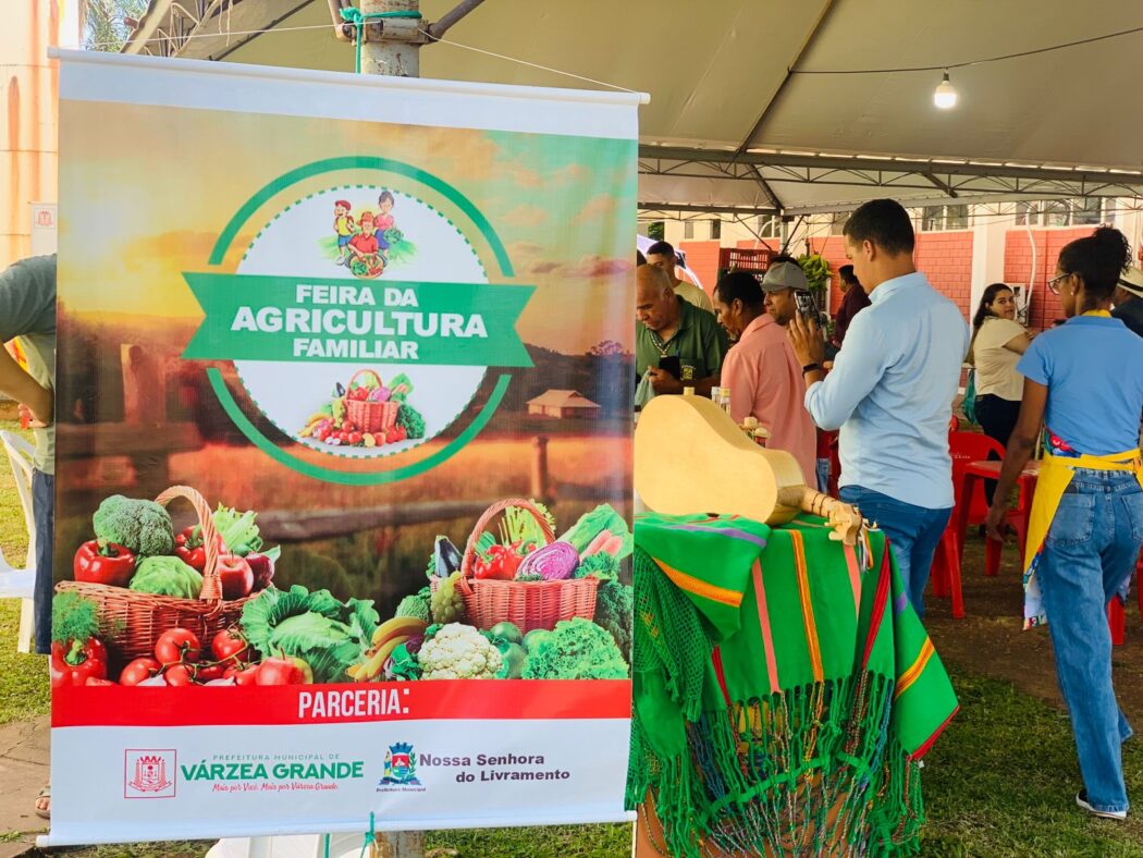 No momento, você está visualizando Feira da Agricultura Familiar de Várzea Grande traz novidades
