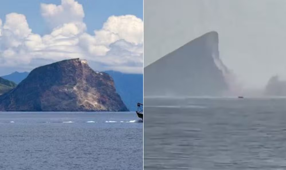 No momento, você está visualizando Ilha da Tartaruga foi desfigurada por terremoto em Taiwan