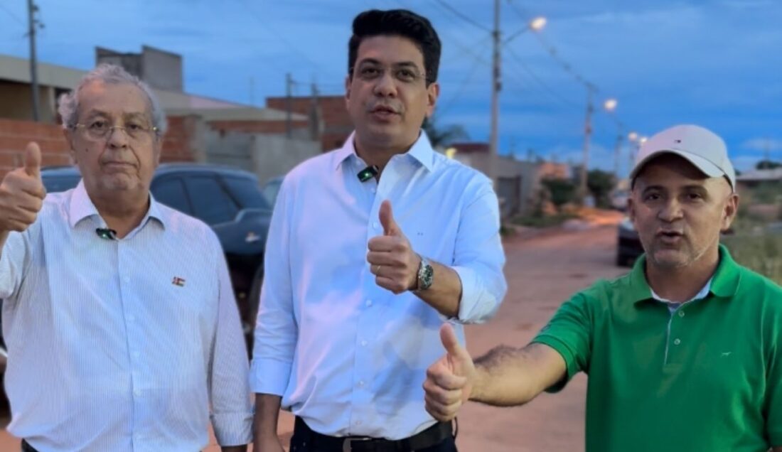 No momento, você está visualizando Kalil, Jayme e Pedrinho anunciam obras de asfalto, Escola e CMEI no Parque Paiaguás