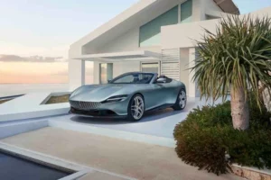 Leia mais sobre o artigo Novo modelo Ferrari Roma Spider desembarca no Brasil