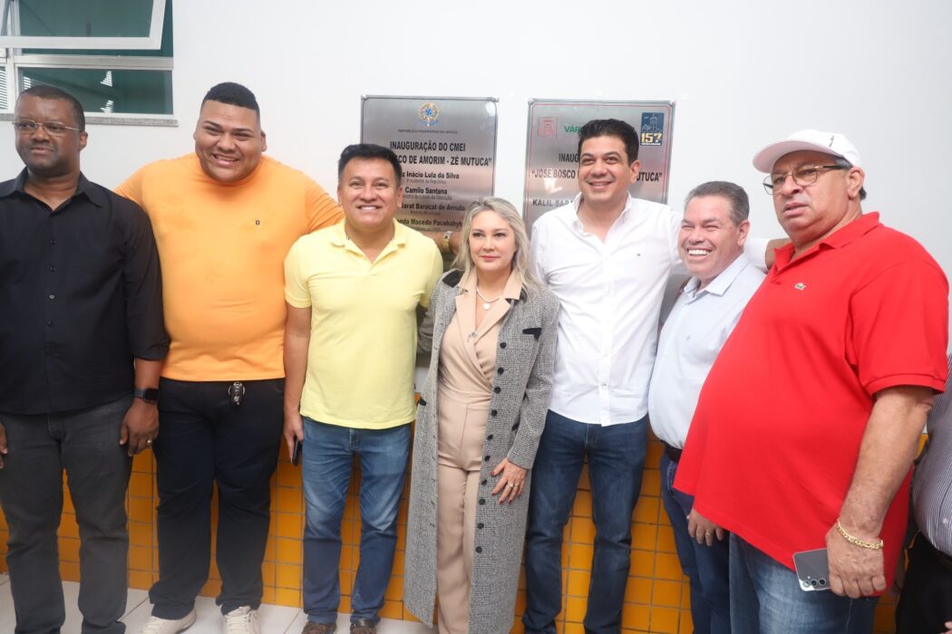 No momento, você está visualizando Prefeito Kalil Baracat inaugura CMEI no Grande Mapim