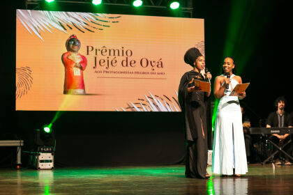 No momento, você está visualizando Prêmio Jejé de Oyá será neste sábado (1º), no Teatro Zulmira Canavarros
