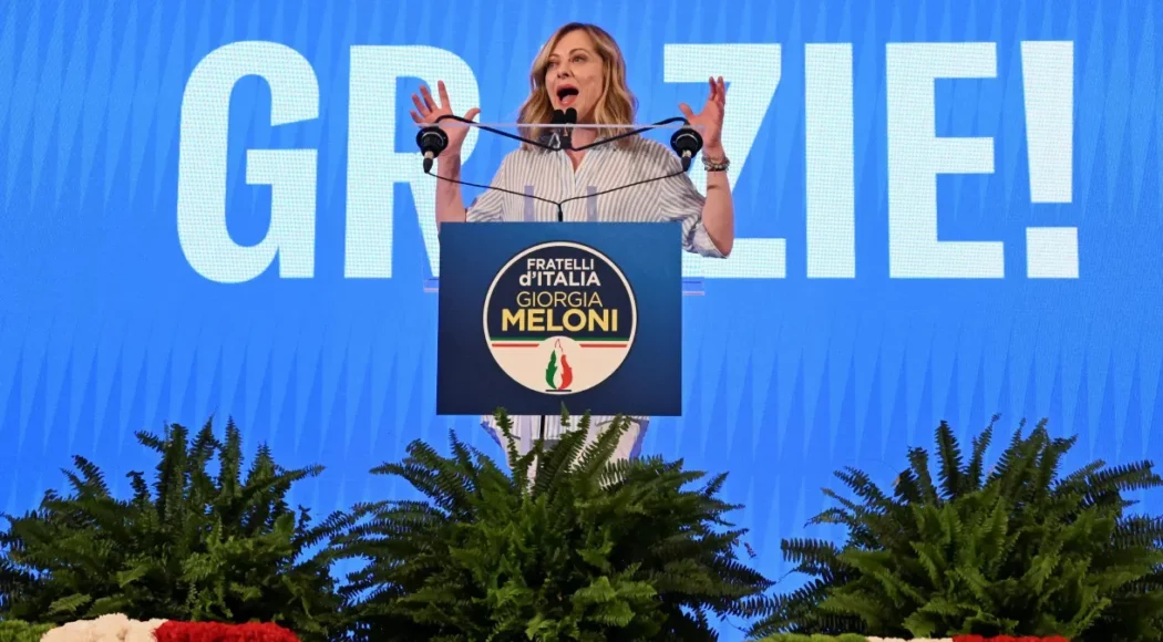 No momento, você está visualizando Giorgia Meloni sai vitoriosa em eleições da UE e fortalece sua posição
