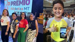 Leia mais sobre o artigo Escolas de Várzea Grande recebem prêmio “Alfabetiza MT”