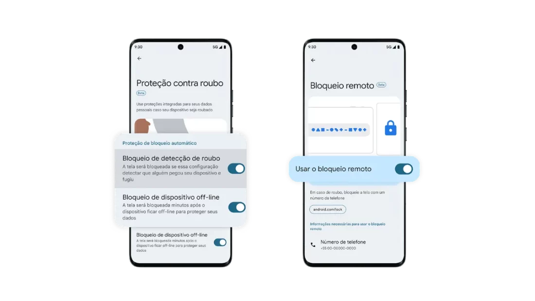 No momento, você está visualizando Google começa a liberar função contra roubos de celulares Android no Brasil
