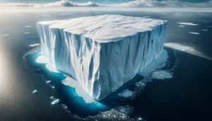 Leia mais sobre o artigo Maior iceberg do mundo se liberta e desbrava Oceano Antártico