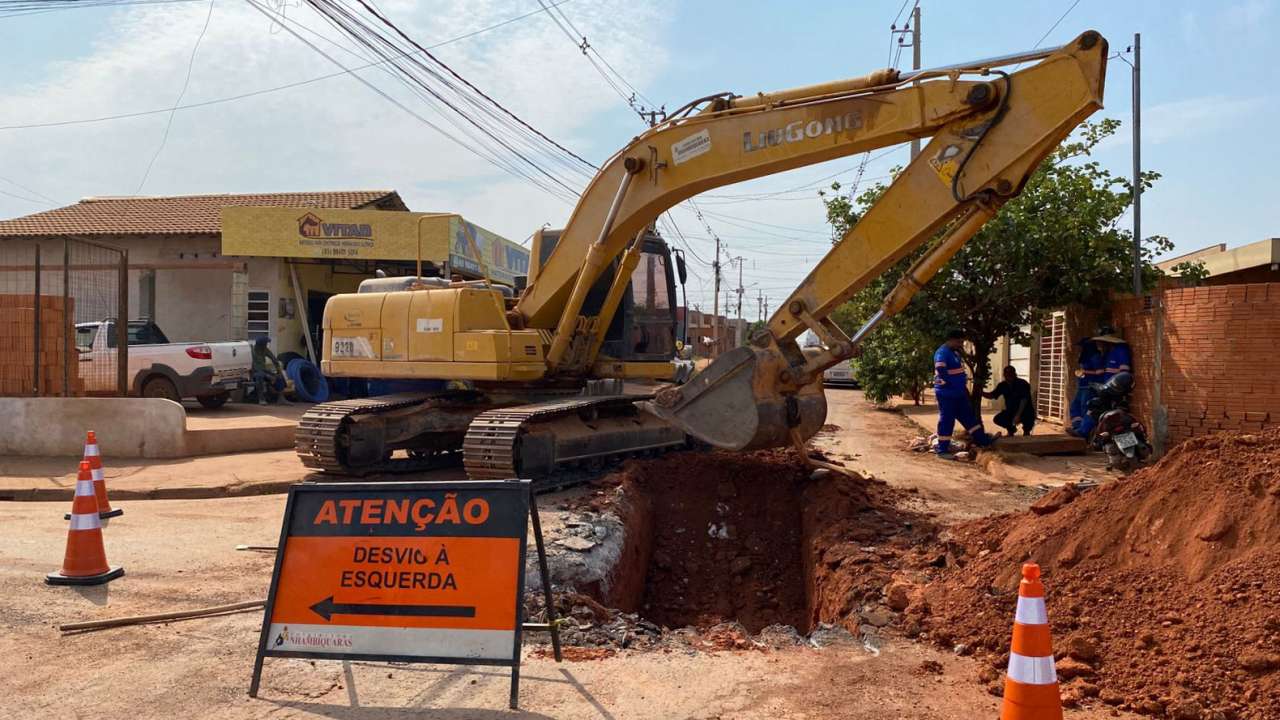 No momento, você está visualizando Prefeitura inicia nova etapa das obras de infraestrutura no Paiaguás