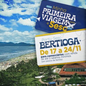 Leia mais sobre o artigo Sesc-MT abre inscrições para viagem gratuita a Bertioga (SP) pelo Programa de Comprometimento e Gratuidade