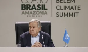 Leia mais sobre o artigo Guterres pede transição energética justa e cobra resultado da COP30