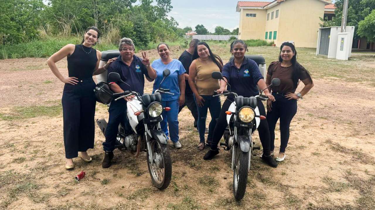 No momento, você está visualizando Várzea Grande entrega motocicletas para Agentes Comunitários em áreas rurais