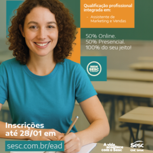 Leia mais sobre o artigo Unidades do Sesc-MT oferecem vagas EAD/EJA com formação de Marketing e Vendas