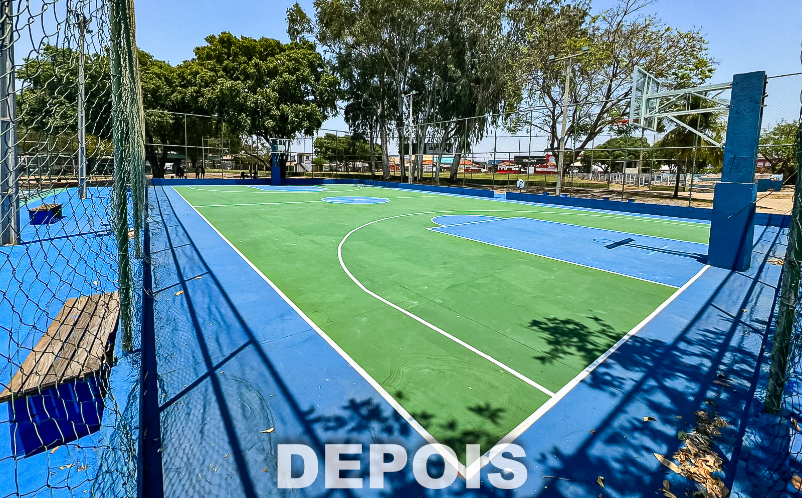 No momento, você está visualizando Secretaria de Esporte e Lazer reinaugura quadra de esportes do bairro Poção nesta sábado (24)