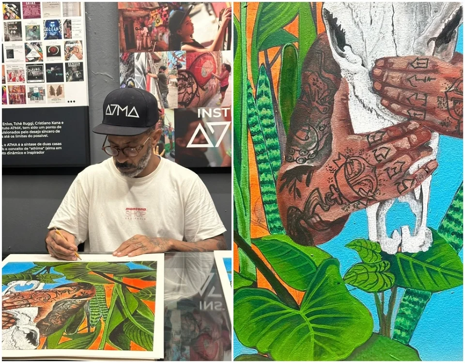 No momento, você está visualizando Shopping Estação Cuiabá recebe exposição de Babu78 até domingo