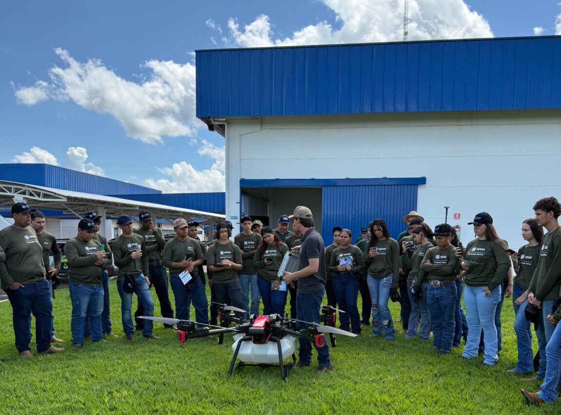 No momento, você está visualizando Alunos do Senar MT vivenciam tecnologia e inovação no campo em Sorriso