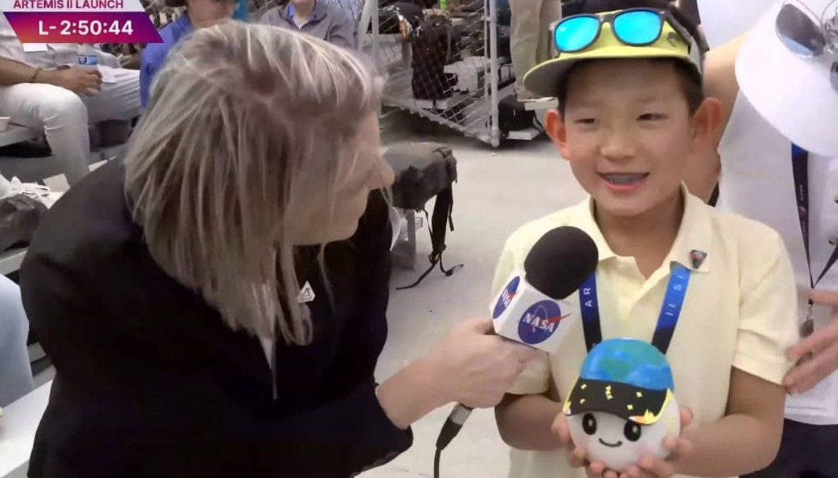 No momento, você está visualizando Mascote “assume” as redes sociais da missão Artemis 2