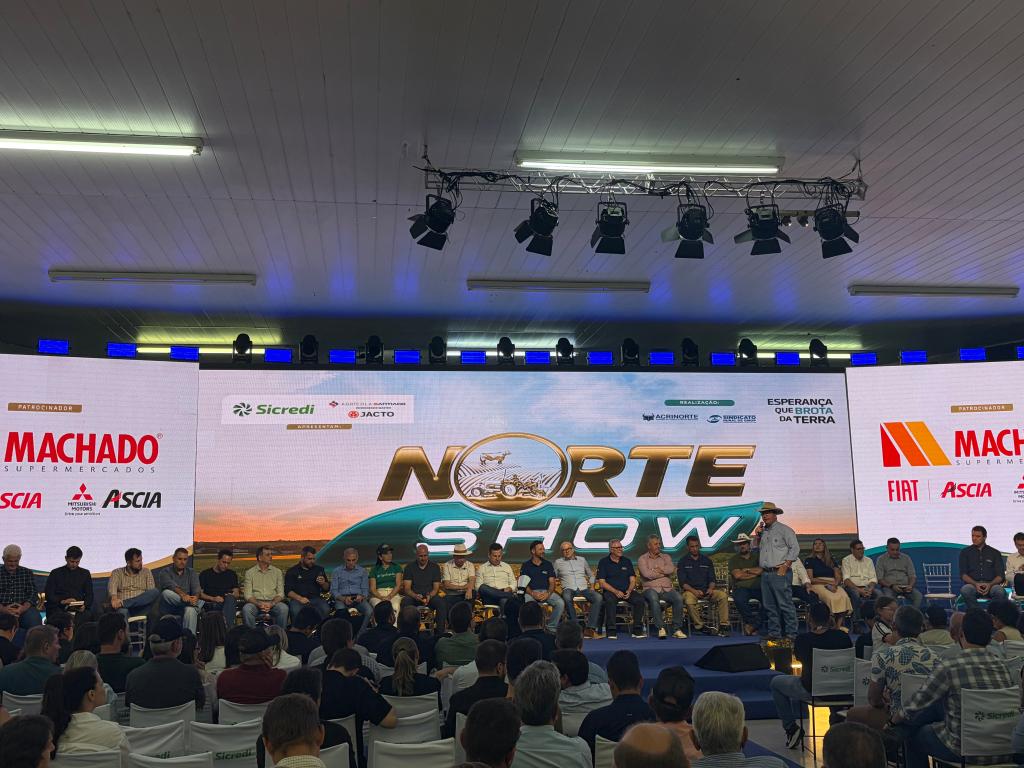 No momento, você está visualizando Norte Show 2026 reúne mais de 30 mil visitantes no primeiro dia e movimenta setor produtivo em Sinop