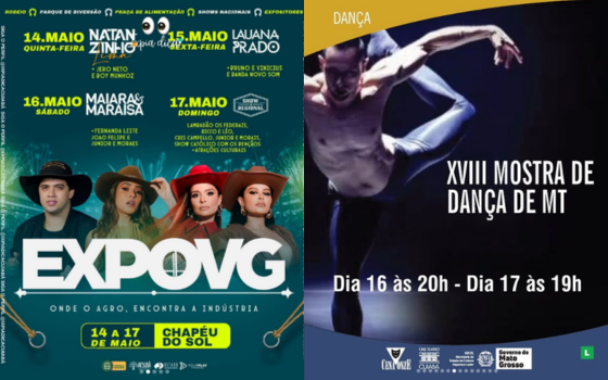 No momento, você está visualizando Fim de semana tem ExpoVG, mostra de dança e diversão para todos os gostos