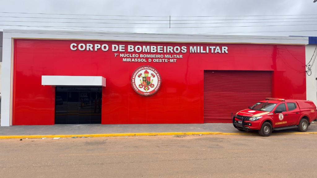 No momento, você está visualizando Corpo de Bombeiros inaugura nova unidade em Mirassol D’Oeste nesta terça-feira (30)