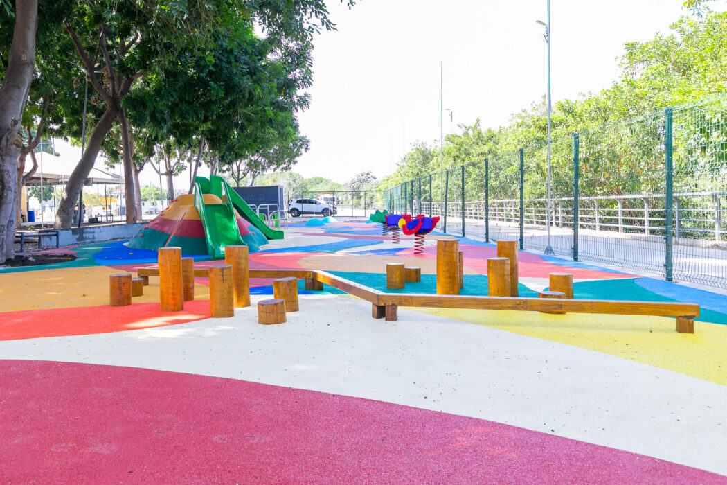 No momento, você está visualizando Prefeitura entrega novo playground na Orla do Porto e amplia espaços de lazer