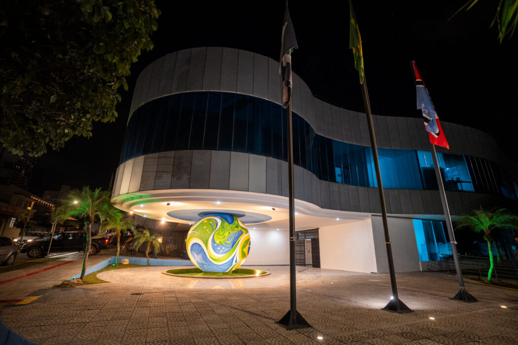 No momento, você está visualizando Prefeitura de Rondonópolis decora espaços do paço para a Copa do Mundo
