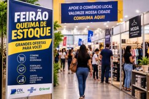 Leia mais sobre o artigo Feirão Queima de Estoque reúne 30 expositores no comércio de Alta Floresta