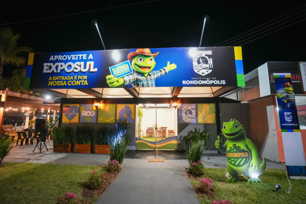 No momento, você está visualizando Rondonópolis traz estande gratuito de lazer e alimentação durante a 52ª Exposul