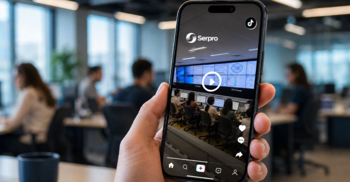 No momento, você está visualizando Tecnologia sem complicação; Serpro chega ao TikTok
