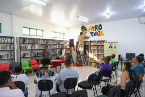 Leia mais sobre o artigo Biblioteca Pública de Várzea Grande inaugura Afroteca para valorizar memória e produção intelectual negra