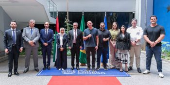 Prefeito Abilio Brunini recebe embaixador dos Emirados Árabes